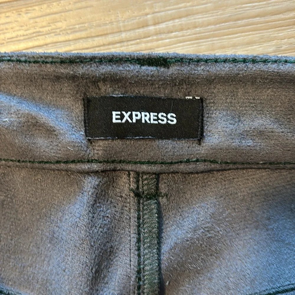 Express High Rise Leather Pants - Picture 4 of 6